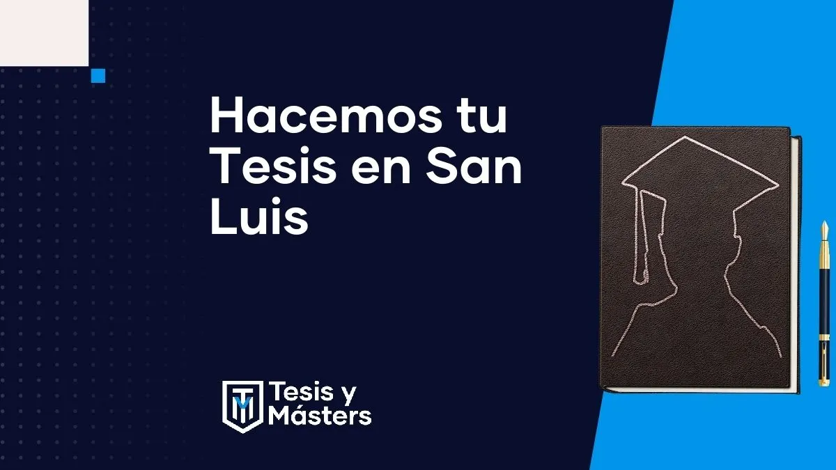 Servicio de asesoramiento para tesis en San Luis