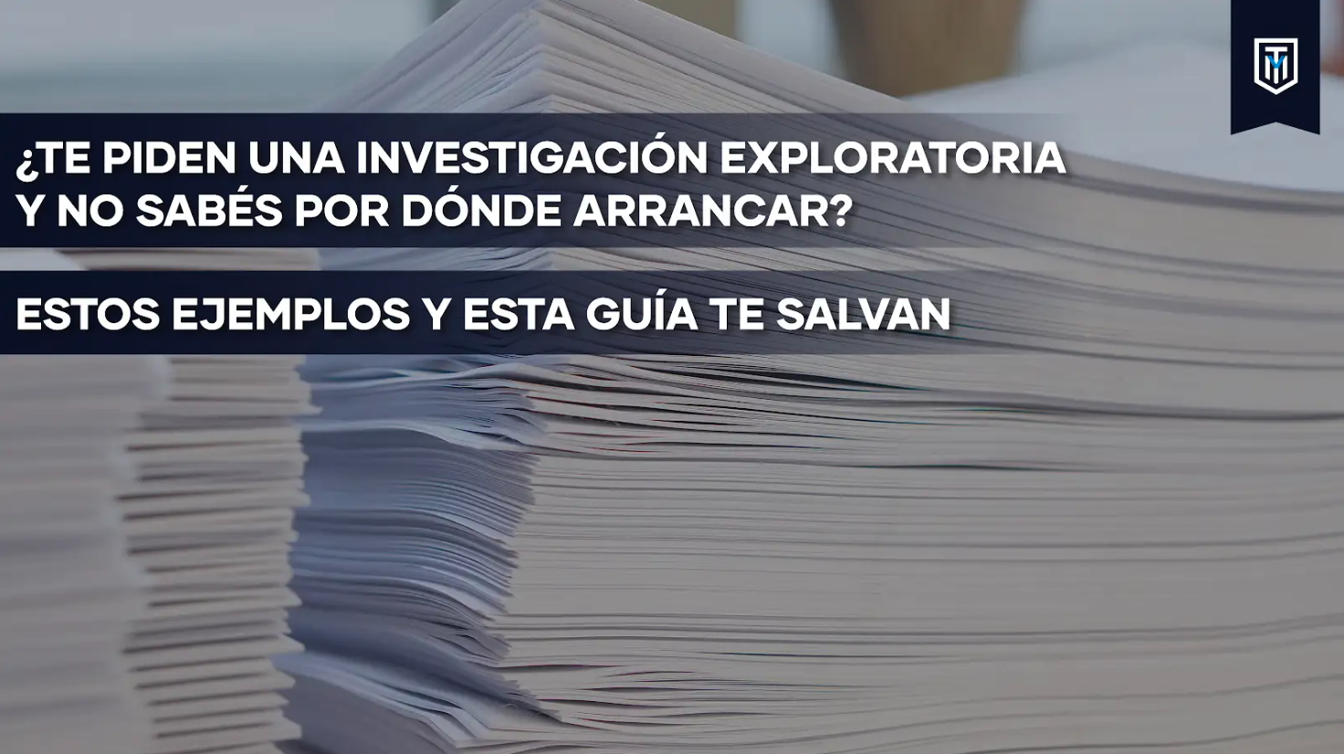 Ejemplos de investigación exploratoria para iniciar una tesis con claridad y enfoque académico.
