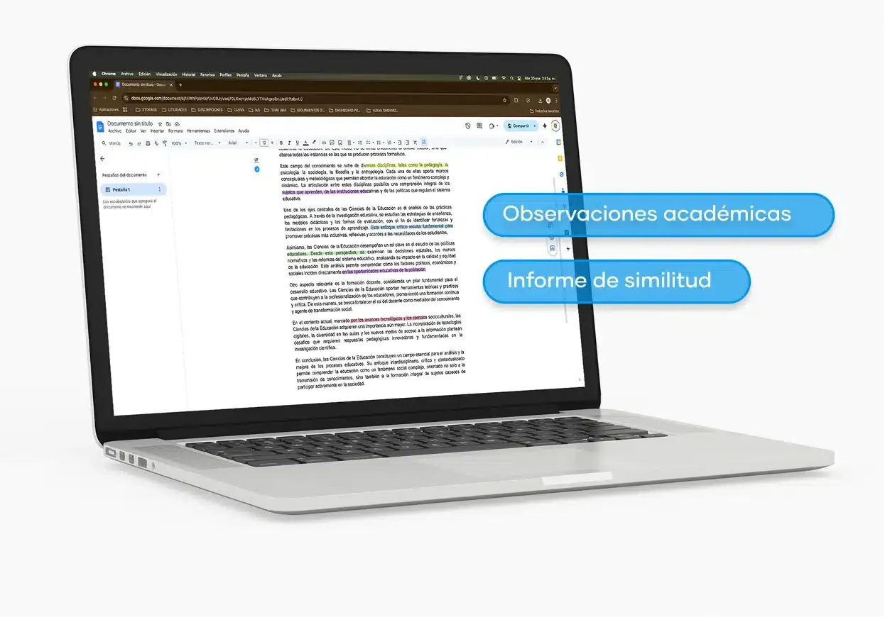 Servicio de corrección académica de Tesis y Másters con revisión de documentos, observaciones académicas e informe de similitud para tesis y proyectos universitarios.