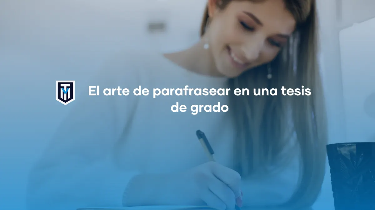 El arte de parafrasear en una tesis de grado