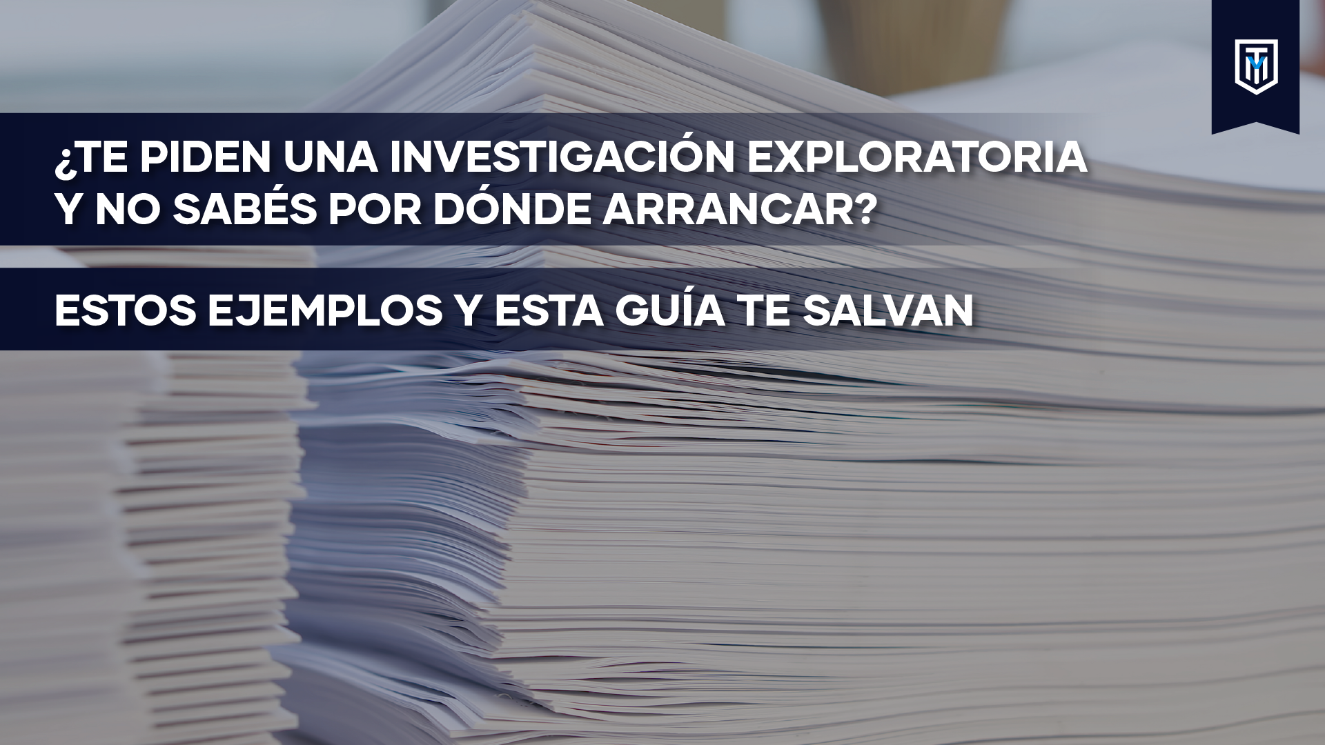 Mensaje “Ejemplos de investigación exploratoria y guía para aplicarla en tu tesis”.