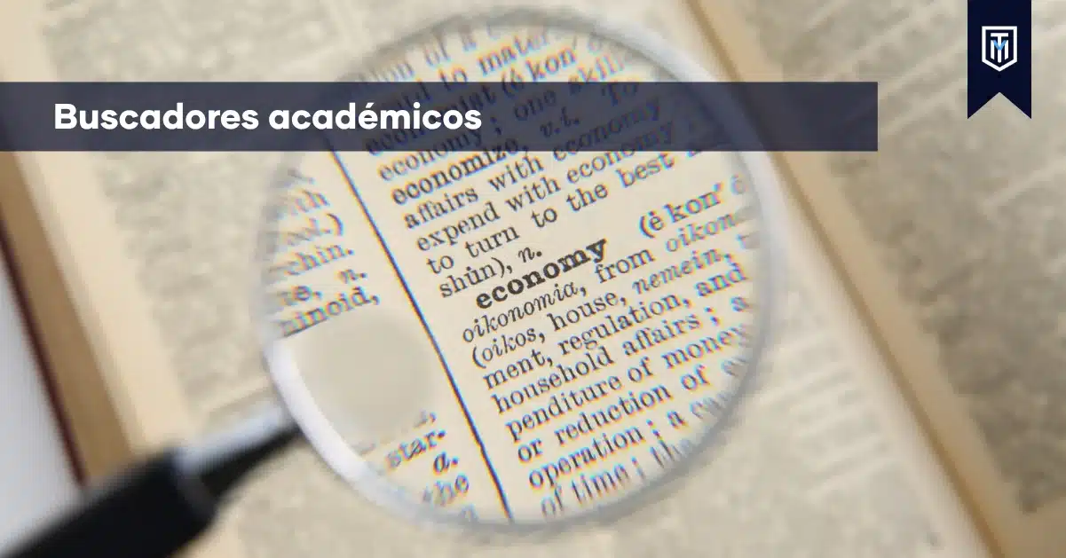 Buscadores académicos para encontrar fuentes confiables, artículos científicos y bibliografía para tesis con apoyo de Tesis y Másters.