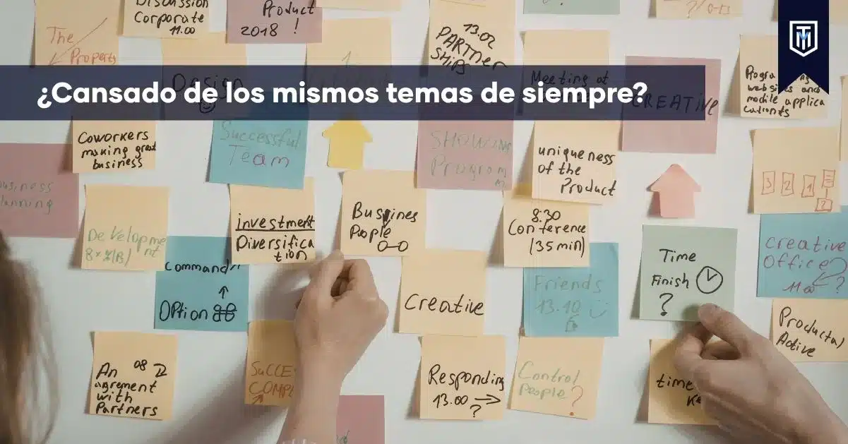 Ideas originales para tesis y proyectos académicos cuando estás cansado de los mismos temas de siempre, con asesoría y apoyo de Tesis y Másters.