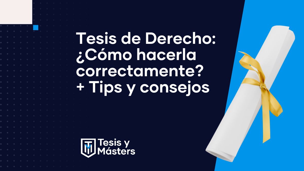 como hacer una tesis de derecho