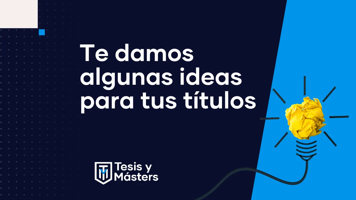 Nuevas ideas para escribir títulos creativos