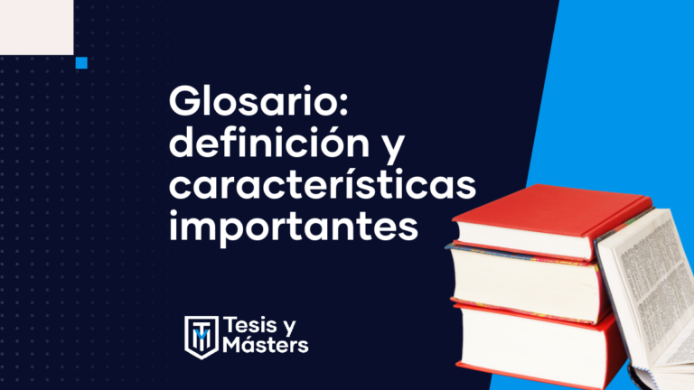 ¿Qué es un glosario?