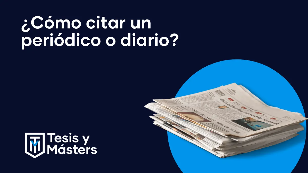 Cómo citar un periódico o diario en normas APA