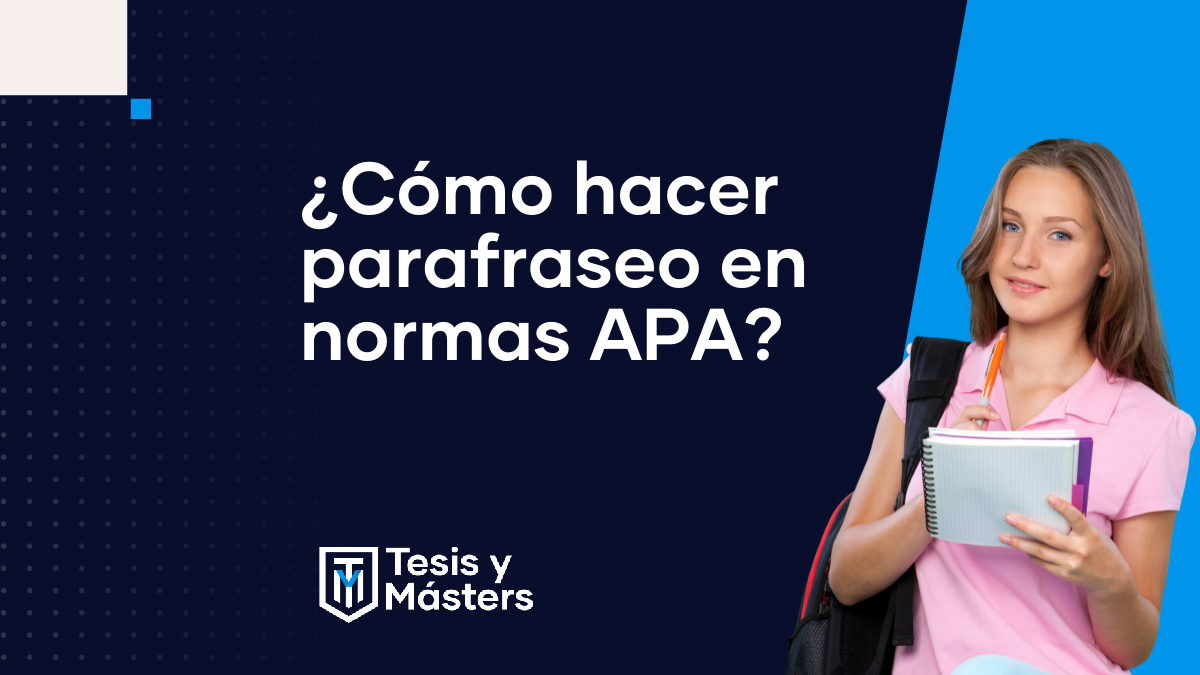 ¿Cómo hacer parafraseo en normas APA?