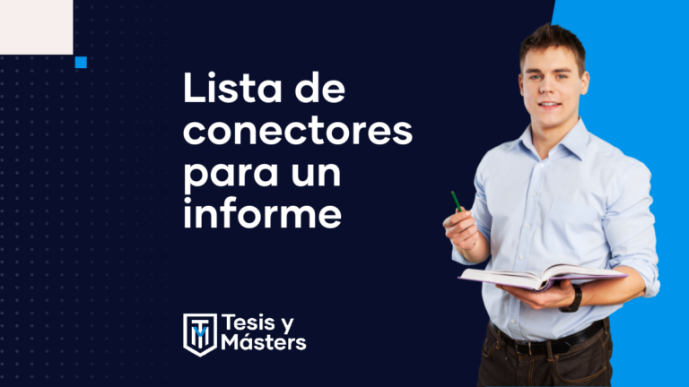 conectores para un informe