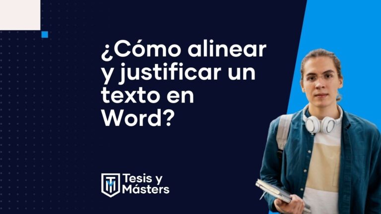 ¿Cómo alinear y justificar un texto en Word?