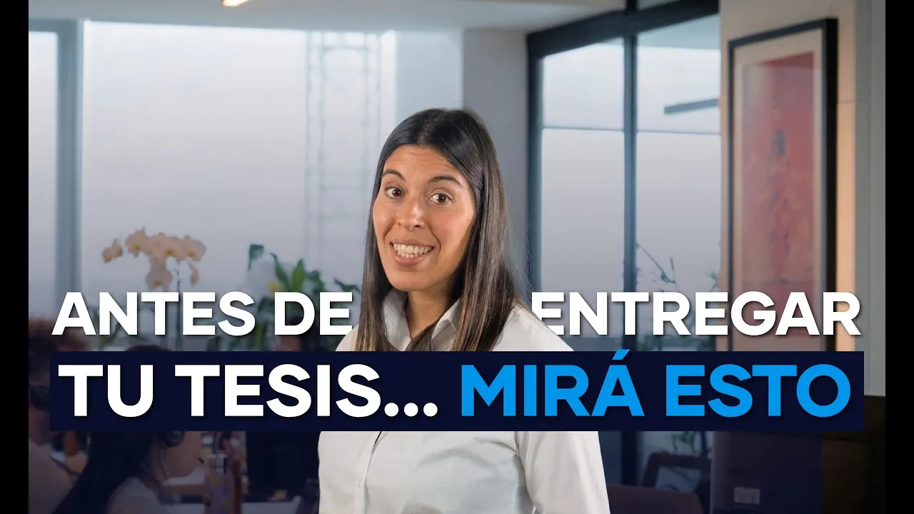 Corrección académica de Tesis y Másters Argentina